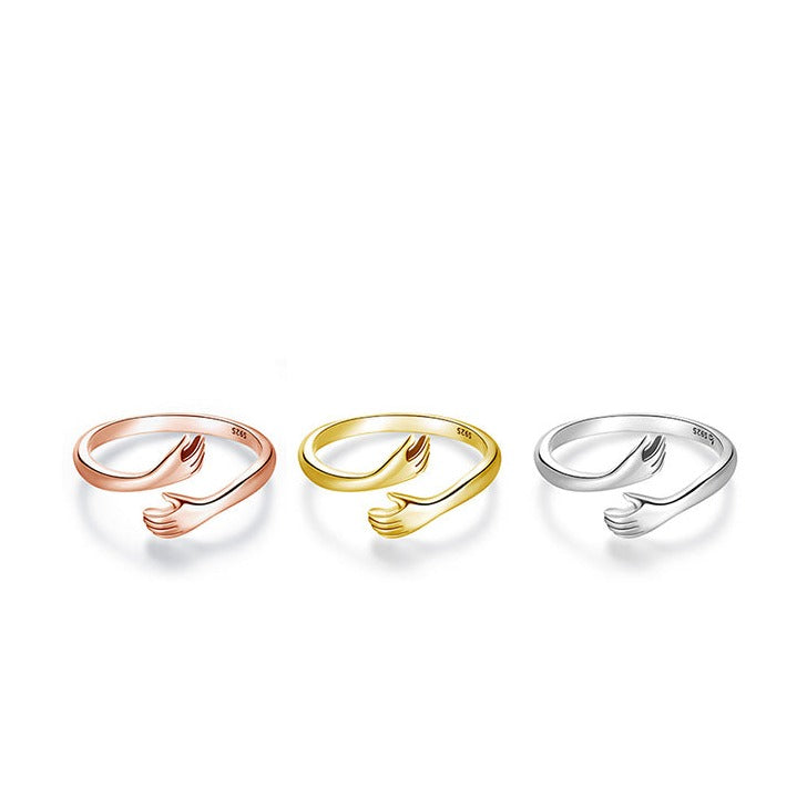 Ring met handvorm (meerdere kleuren)