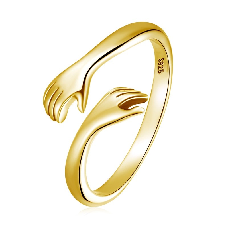 Ring met handvorm (meerdere kleuren)